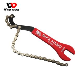 Outils West Bike Bike Hand Chain Ouverture Céreuse à carte Split Spinner Fly Dismantled Foot Wrench YC502A