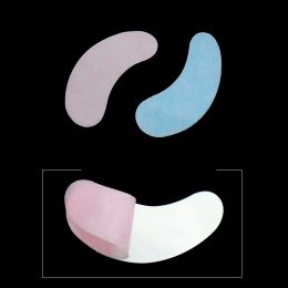 Outils en gros 50 paires/lot coloré non pelucheux sous Extension de cils Pad mode nouveau Type beauté rose/bleu Patch pour les yeux de haute qualité