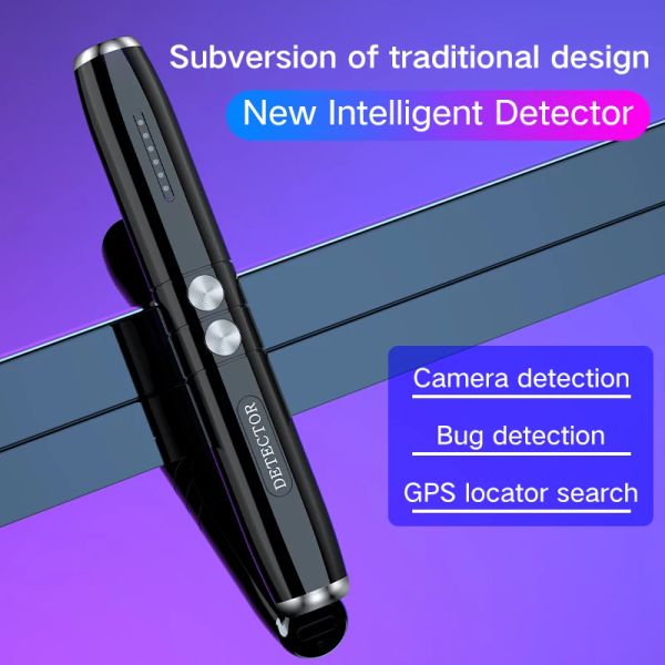 Outils Détecteur de signal RF sans fil Caméra antipuis GSM Finder Scanner d'écoute de mange-service anti candide caméra camét de caméra Scanner Locator Tracker