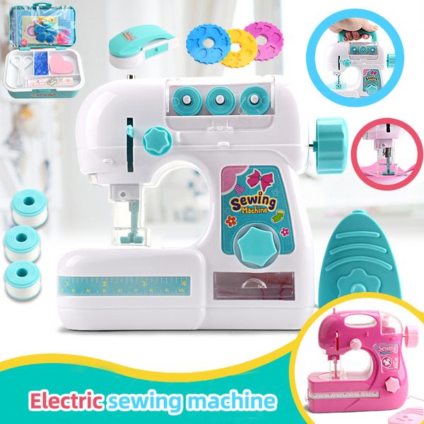 Outils Atelier Enfants Simulation Électrique Machine À Coudre pour 3 Ans Enfants Creative DIY Conception Formation Apprentissage Éducation Jouets mini jouets 230627