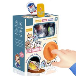 Taller de herramientas Juguetes para niños Máquinas Gashapon con 6 piezas Cápsula aleatoria Máquina de torsión de huevos Caja de cartón Sorpresa ciega 231215