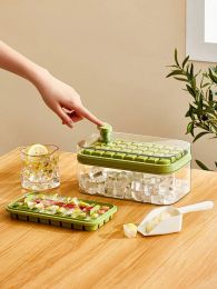 Outils WorthBuy New Silicone Square Ice Moule Moule de glaçons Cube Bay