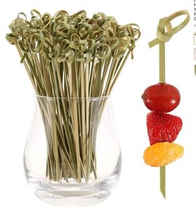 Gereedschap Yard Sticks voor klaslokaal natuurlijke geknoopte picks 200pcs mini food hors d'oeuvres fruit decoratieve accessoires maïshond