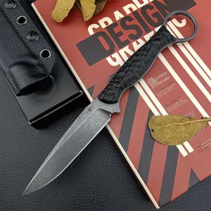 Toor Knives Anaconda Couteau à lame fixe 3,75