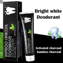 Tooth Whitening Bamboe Houtskool Tandpasta Sterke Formule Whitening Tand Poeder Tandenborstel Mondhygiëne Reiniging Tandpasta