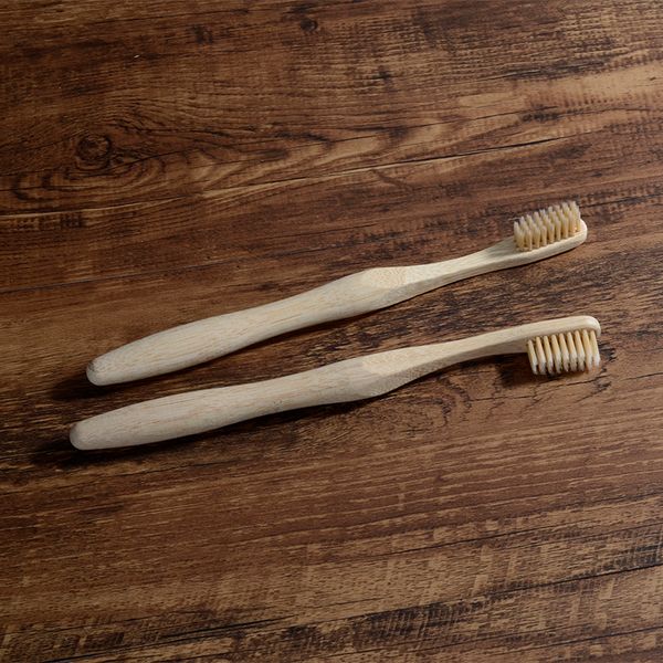 Brosse à dents 10 pièces écologique adultes brosse à dents bambou doux fibre poils ovale poignée Design minimaliste es 230421