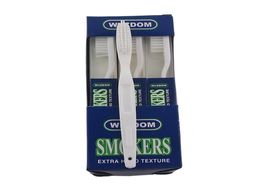 Brosse à dents 12pcslot brosse à dents super dure pointiles durs de soins oraux conçus pour les fumeurs brosse à dents adulte 2210185310990