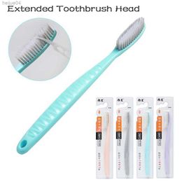 Brosse à dents 1 pièces brosse à dents Super dure Extra dure grande tête de brosse brosse à dents adulte brosse à dents manuelle brosse à dents ferme