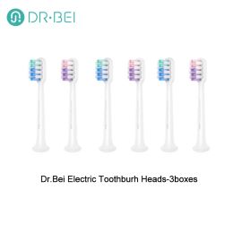 Brosse à dents 2/4 / 6pcs Dr.Bei Têtes de brosse à dents électriques têtes de brosse remplaçable Tête de pinceau dentes / nettoyage