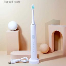 Cepillo de dientes Adulto Sonic Cepillo de dientes eléctrico USB Recargable Inteligente Automático Ultrasónico Cepillo de dientes Brosse A Dent Electrique Impermeable Q231117
