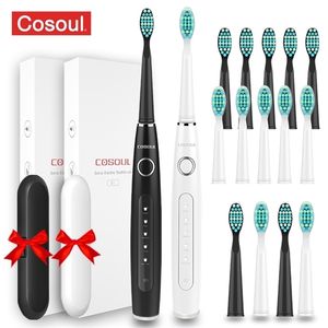 Les dentistes recommandent une brosse à dents électrique sonique professionnelle, 5 modes de protection des gencives, boîte étanche rechargeable comme cadeau 220921