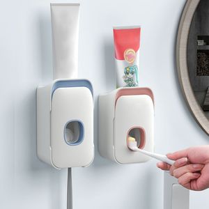 Porte-brosse à dents 1Pc distributeur automatique de dentifrice support ménager presse-agrumes support mural support salle de bain accessoires 230411