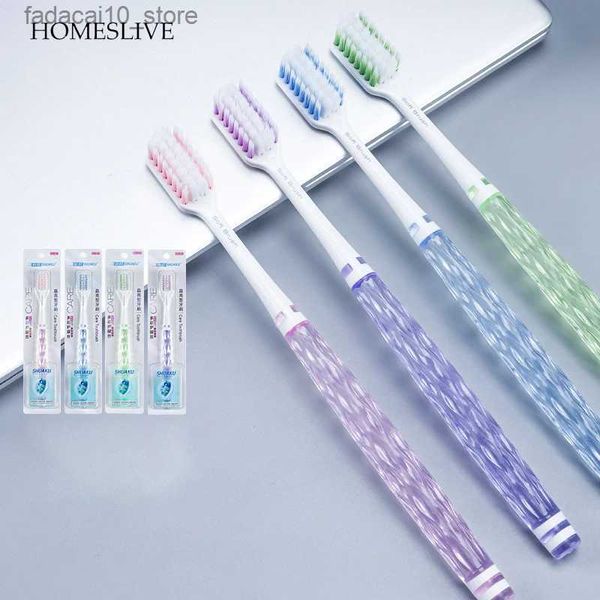 Brosse à dents HOMESLIVE 8 pièces brosse à dents accessoires de santé de beauté dentaire pour Instrument de blanchiment des dents grattoir à langue produits de livraison gratuite Q240202