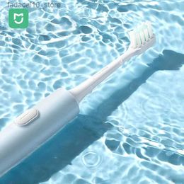 Brosse à dents Mijia brosse à dents électrique T200 rose blanc USB Charge rapide Portable ensemble de nettoyage des dents à ultrasons IPX7 étanche Original nouveau Q240202