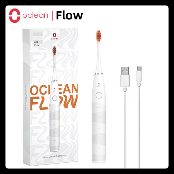 Flujo de cepillo de dientes Oclean Sonic Electric Dooth Cepshet recargable Kit de cepillo de dientes ultrasónico ultrasónico IPX7 ultrasonido Dental Whitener 230814