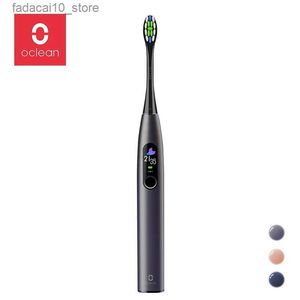 Brosse à dents Oclean X Pro ensemble de brosse à dents électrique intelligente Soundwave IPX7 blanc brosse à dents automatique Rechargeable Q240202