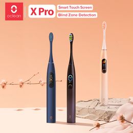 Cepillo de dientes Oclean X Pro Smart Sonic Electric Set IPX7 Ultrasonido Blanqueador Cepillo Recargable Automático Ultrasónico Teethbrush Kit 230204