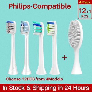 Cepillo de dientes Philips Sonicare Cabretero de dientes Silicona Cabeza de cepillo de limpieza facial para Philips Sonicare Electric Electric Dooth Cepsing Headsing Heads