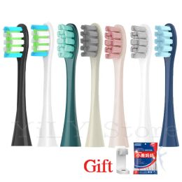 brosse à dents têtes de brosse à dents remplaçables pour un / se / x / x pro / f1 / x pro elite / SE / z1 brosse à dents électrique têtes de brosse à vide avec capuchons