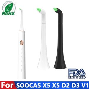 Tandenborstel vervangen water flosser tandenborstelkoppen voor xiaomi soocas sooCare v1 v2 x3Pro x3u d2 x5 v1 x3 x3p elektrische tandenborstelkoppen