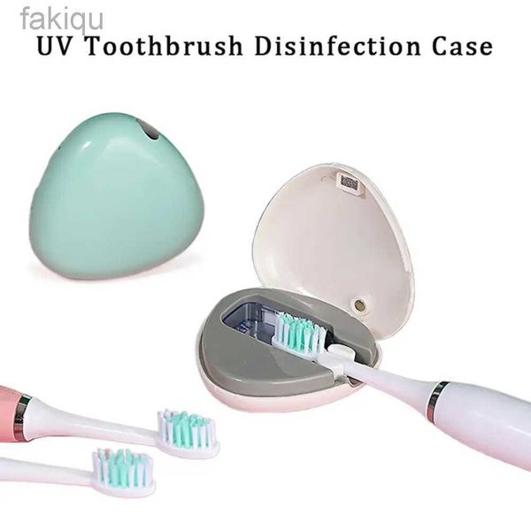 Desinfección del cepillo del cepillo de dientes la caja de desinfección de cabezal UV de la UV esterilizador portátil 240414