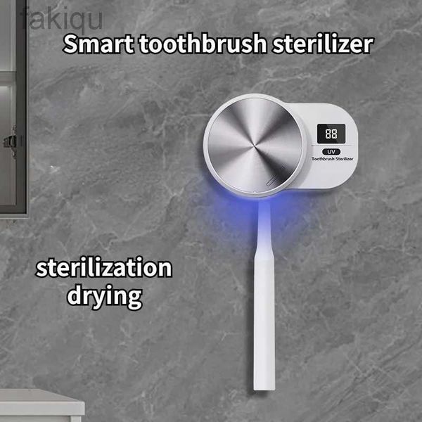 Brosse à dents désinfectant UV Brosse à dents Sans désinfection Boîte de désinfection Intelligent Induction Bermicide Standing SEUR PORTABLE 240413