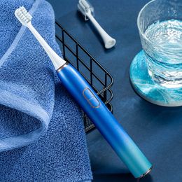 Tandenborstel SARMOCARE S800 Ultrasone sonische elektrische tandenborstel Oplaadbaar IPX7 Waterdicht 12 versnellingen Draadloos opladen Tandenborstel voor volwassenen 230824