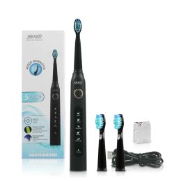tandenborstel Seago Soft Tooth Brush Sonic elektrische tandenborstel Automatische Sonice Cepillo de Dientes Automatico met USB -oplaad 5 modellen SG507