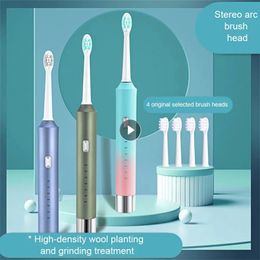 Tandenborstel Sonische tandenborstel Anti-vallen Reinigingsgereedschap Gezellige tandenborstel Schone mondtoiletartikelen Intelligente tandenborstel met zachte haren 231215