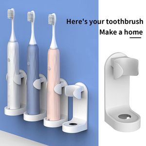 Support De brosse à dents support organisateur brosse à dents électrique support mural gain de place accessoires De salle De bain Soporte Para Cepillo De Dientes