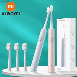 Brosse à dents Xiaomi Mijia T200 Brosse de dents électrique sonique USB rechargeable pour le blanchiment de dents Brushe de dents de vibrateur ultrasonique IPX7
