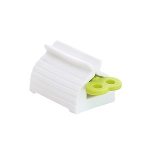 Toothpaste Device Multifunctional Dispenser Facial Cleanser Squeezer Clips Manual Lazy Toothpaste Tube Press Bathroom Accessories Portable Plastic