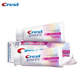 Dentifrice originaire crête 3d witte blanchiment tandpasta geavanceerde brillance rijke schuimende tandpasta voor volwassen tanden whitening ou