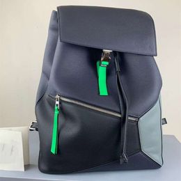 Sac de sac à boutons 10A Top Backpack 1: 1 Version haut de gamme Vérite en cuir Sac de voyage Sac de voyage pour hommes et femmes