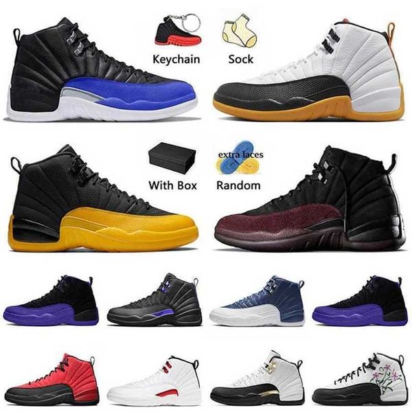 Top Jumpman Zapatillas de baloncesto A Ma Maniere Negro Hombres Mujeres Flor Blanco Negro Eastide Golf Flu Game Realeza Hombres XII Zapatillas de deporte UYC