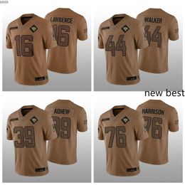 Top 16 Trevor Lawrence 44 Travon Walker Jacksonville''jaguars''mens Femmes Jeunes 39 Jamal Agnew 2023 Salute to Service Limited Football Jersey 76 Anton Harrison