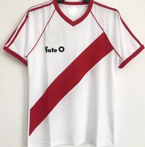 1986 RiVeR maillots de football rétro Crespo Almeyda Ortega Francescoli loin vintage classique Maillot futbol chemise kits hommes Maillots de football Jersey