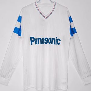 1990 1998 1999 maillots de football rétro Maillot pied Marseille futbol chemises supplémentaires Payet Boli DESALLY kits à manches longues hommes Maillots de football Jersey