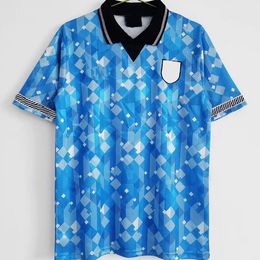 1990 1996 Retro Voetbalshirts HOME GASCOIGNE Beckham Shearer Scholes Owen Gerrard Lampard Vintage Klassieke tenues heren Maillots de eNgLaNds voetbalshirt