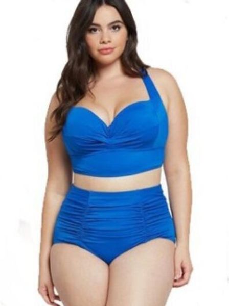 top dernier plus grand grand femmes nouveau grand maillot de bain bikini imprimé et gros taille haute maillot de bain bikini ensembles de bikini triangle sexy