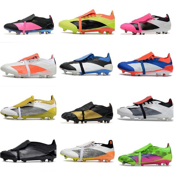 30 Elite Tongue Ft FG 30th Anniversary Core Black Solar Red 2024 Kingcaps Store Dhgate Kits Cleats Soccer Football Chaussures Sports en gros Dhgate