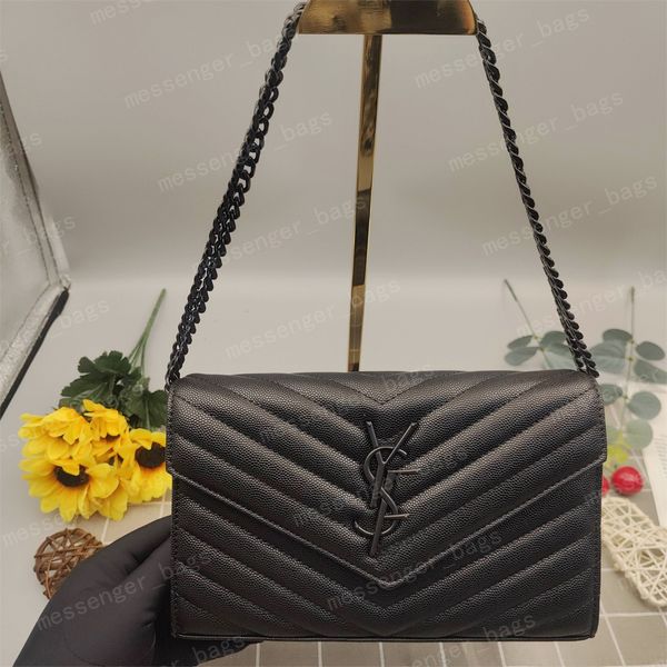 10A Haute Qualité Cassandre Chaîne Sacs à bandoulière Enveloppe de luxe Sacs à main Crossbody Designer Sac Femme Sac à main Designer Femmes Sac Luxurys Sacs à main avec boîte