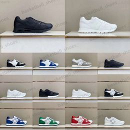 Top 2023 Designer Run Away Casual Schoenen Luxe Leer Reliëf Graan Koeienhuid Lace-up Sneaker Heren Sneakers Maat 38-45