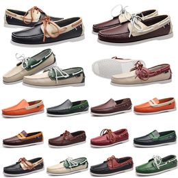 Top 2024 Leather Fashion Men Brands Business Designer Dress Loafers Pointy Black Shoes Oxford Ademend formeel bruiloft Sho 16