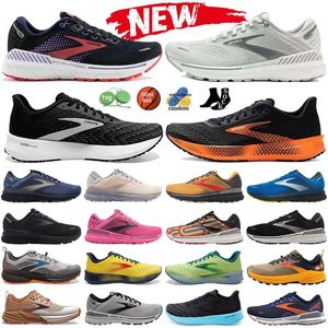 TOP 2024NEW Designer Brooks Lance 9 Chaussures de course Men pour femmes fantômes Hyperion Tempo triple blanc Gris jaune Trainers orange Glycerin Cascadia Sneakers décontractés 32