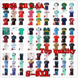 Top 24 25 GAA Rugby Jerseys Sportswear Down Leitrim Armagh Dublin Kilkenny Wexford Kerry Tyrone Fermanagh Derry Roscommon Donegal Mayo Cork Galway Galway Gaillimh Carlow