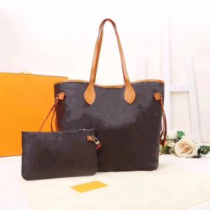 Top 2 stks/set Hoge Qulity Luxe Ontwerpers Tassen Vrouwen schoudertas Messenger bags Klassieke Stijl Mode Schouder Dame Bakken handtassen portemonnee portemonnee