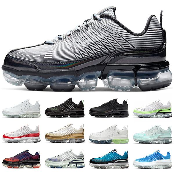 air vapormax 360 mujeres de los hombres de punto zapatos para correr Triple Negro Blanco Rojo Universidad Cumbre 360s hombre formadores transpirables deportes