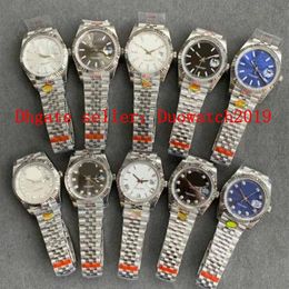 Top 41mm N V5 Version hommes automatique Cal 3235 hommes montre 126334 Bracelet jubilé superlatif NoobF Eta usine Datejust 904L poignet w296u