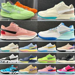Top Ja 1 1s Basketball Shoes para hombres Diseñadores Entrenadores Día uno No coincidiendo Scratch de temporada 2.0 Red Stardust Sports Outdoor Sporters Tamaño 36-46
